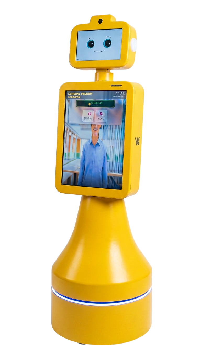 Totem PROTUS.AI plotado em Amarelo Vibrante